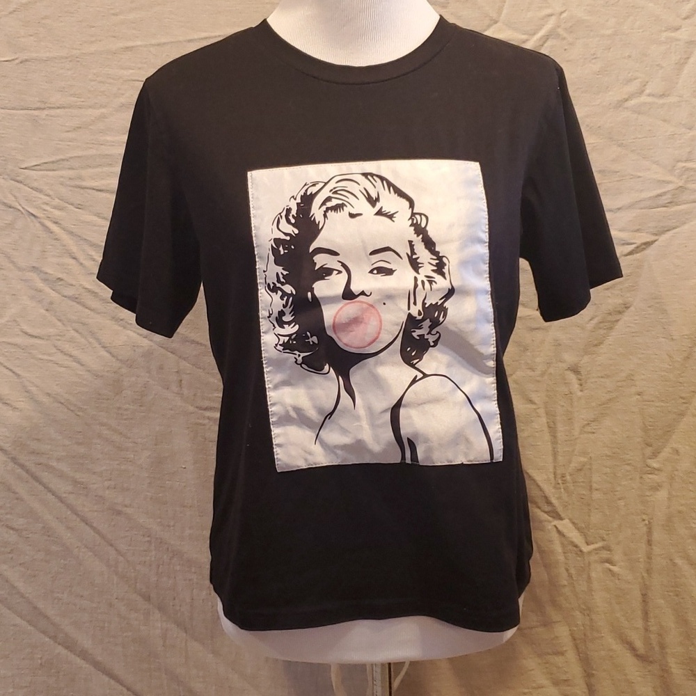 Romwe Marilyn wBubble Tee SZ SM